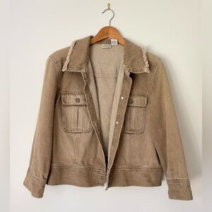 Vintage Tan Jean Jacket